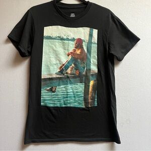 WWE Macho Man Randy Savage Graphic T-Shirt Black Men’s Small